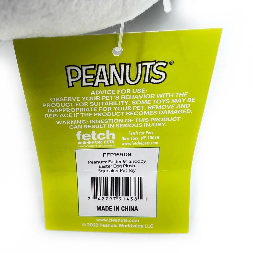 Peanuts Easter Egg Snoopy 9